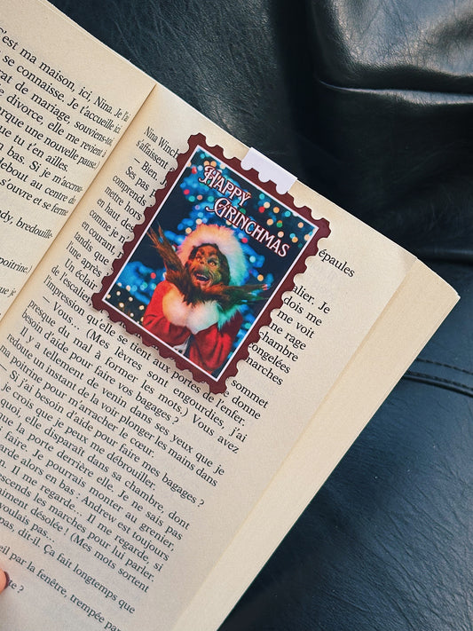 Marque-page magnétique - Grinchmas