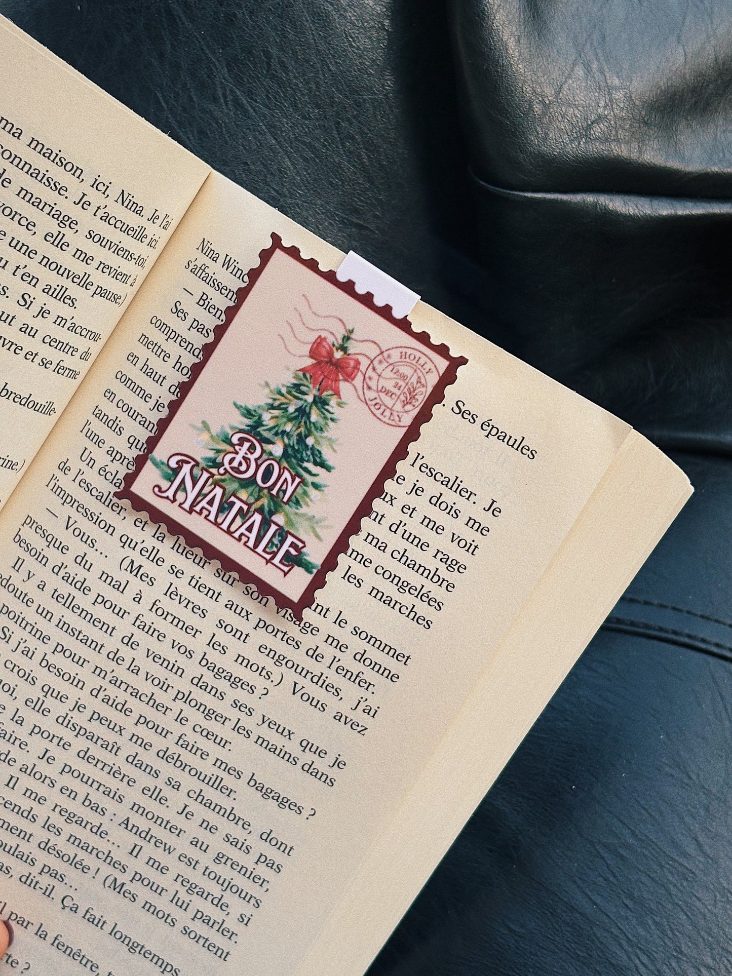 Marque-page magnétique - Sapin