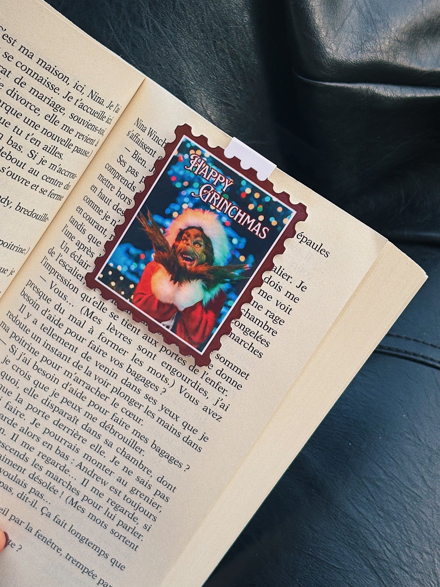 Marque-page magnétique - Grinchmas